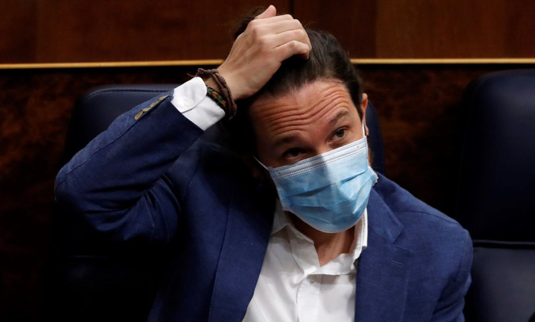 El vicepresidente del Gobierno, Pablo Iglesias. El vicepresidente del Gobierno, Pablo Iglesias.