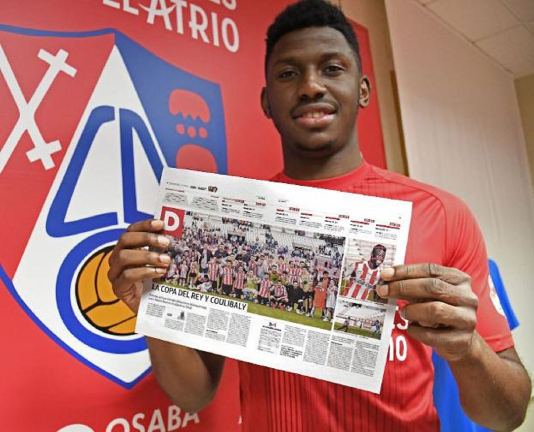 Aly Coulibaly en Calahorra. Aly Coulibaly en Calahorra.