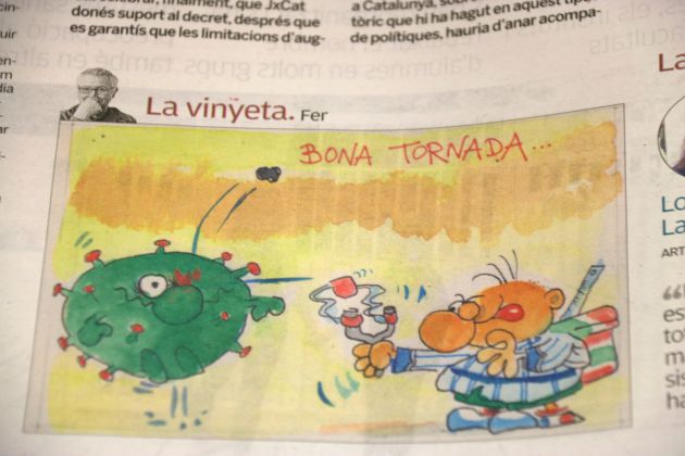 La viñeta de Fer publicada este lunes en 'El Punt Avui' La viñeta de Fer publicada este lunes en 'El Punt Avui'