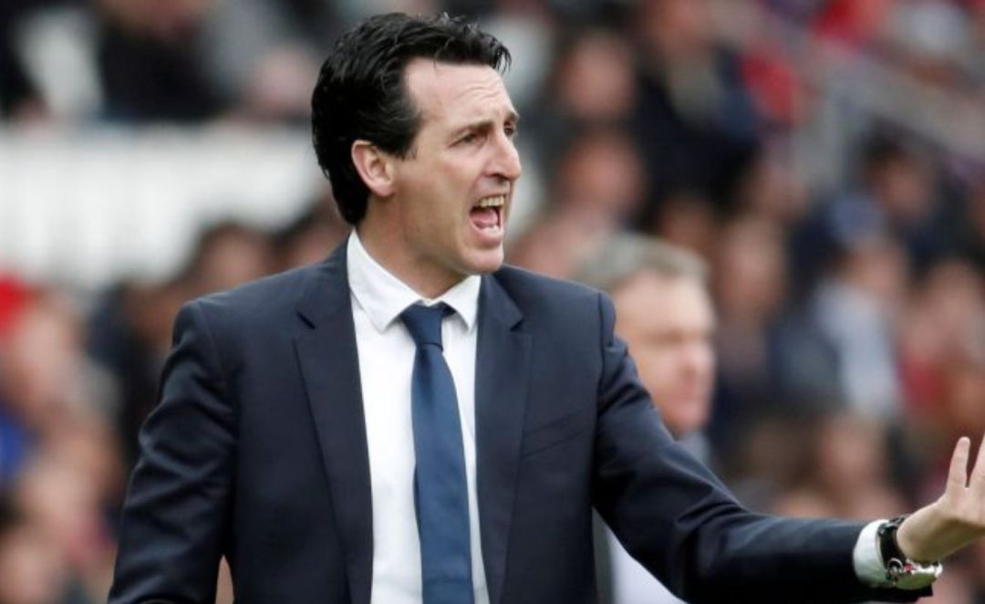 Unay Emery, durante un partido de la liga francesa. Unay Emery, durante un partido de la liga francesa.