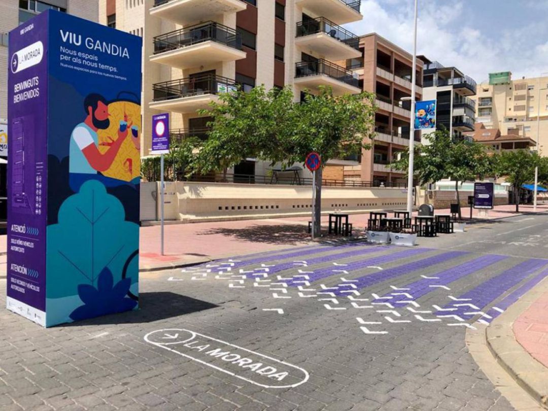 La Morada, primera línea de la playa de Gandia La Morada, primera línea de la playa de Gandia