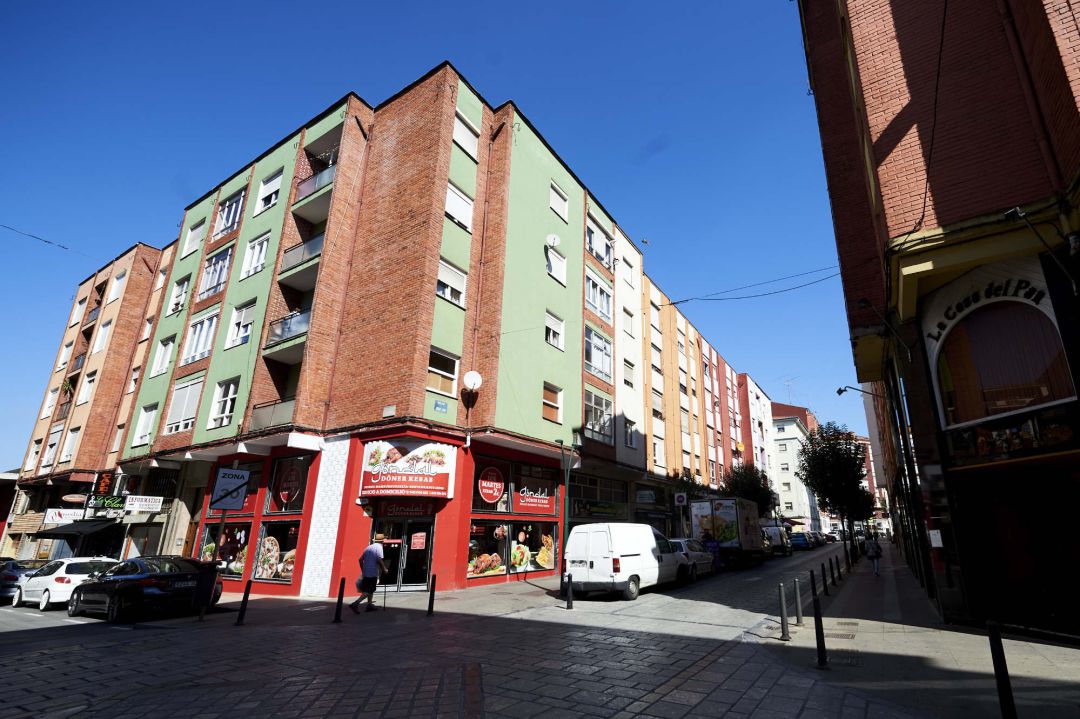 Calle del barrio La Inmobiliaria Calle del barrio La Inmobiliaria