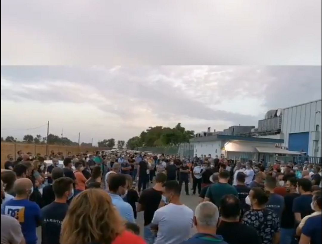 Concentración este lunes a las puertas de la planta de Alestis San Pablo Concentración este lunes a las puertas de la planta de Alestis San Pablo