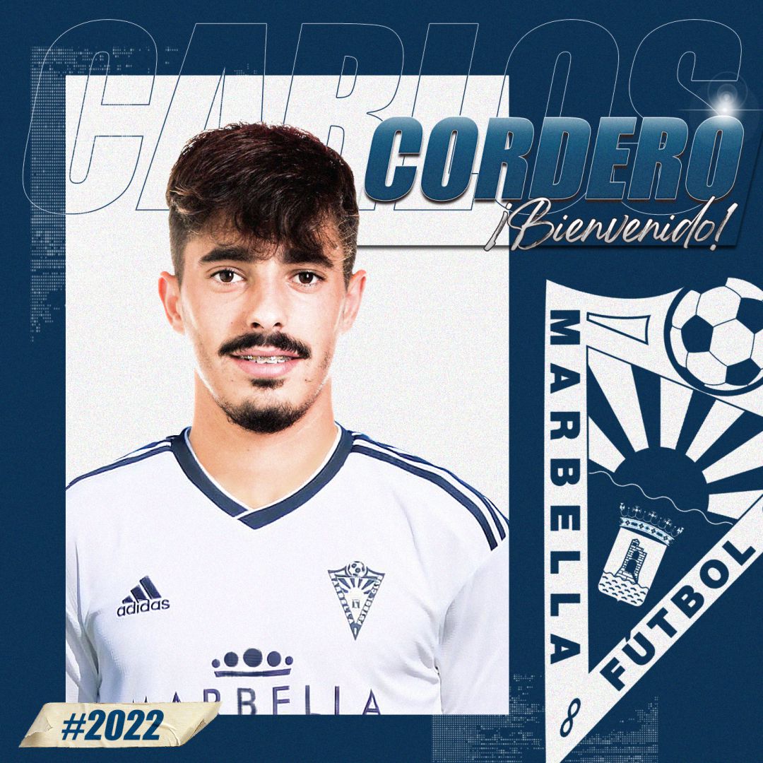 Así anunció el Marbella el fichaje de Cordero Así anunció el Marbella el fichaje de Cordero