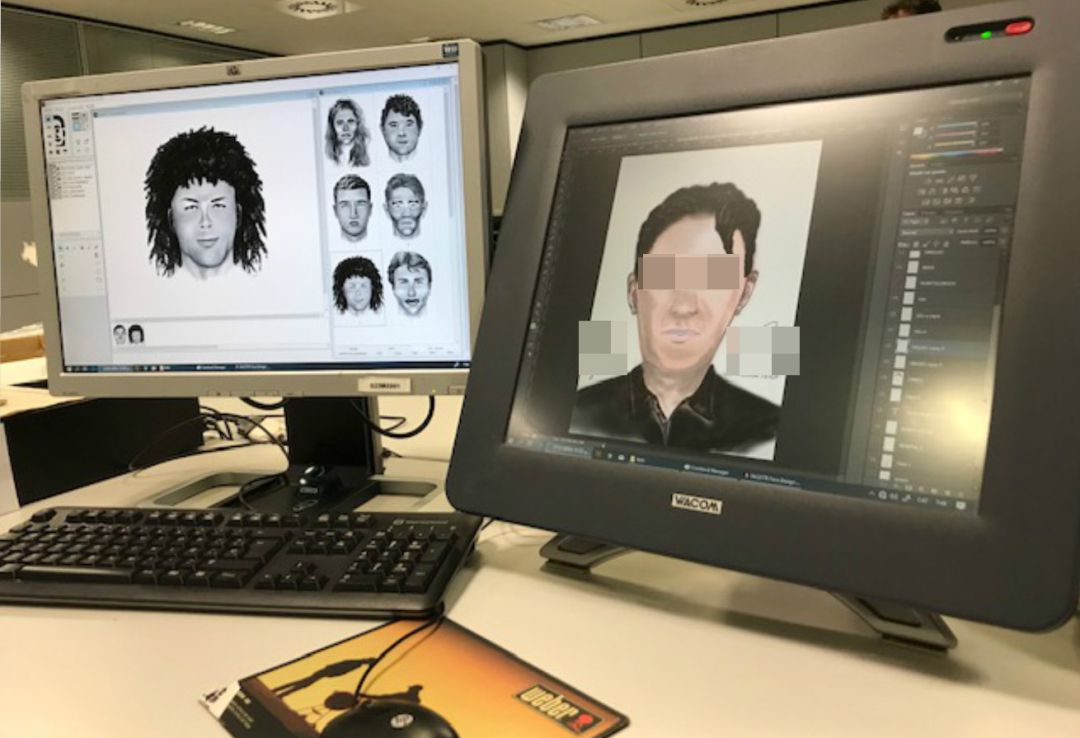Els Mossos dibuixen els retrats robot amb ordinador des de fa un any Els Mossos dibuixen els retrats robot amb ordinador des de fa un any