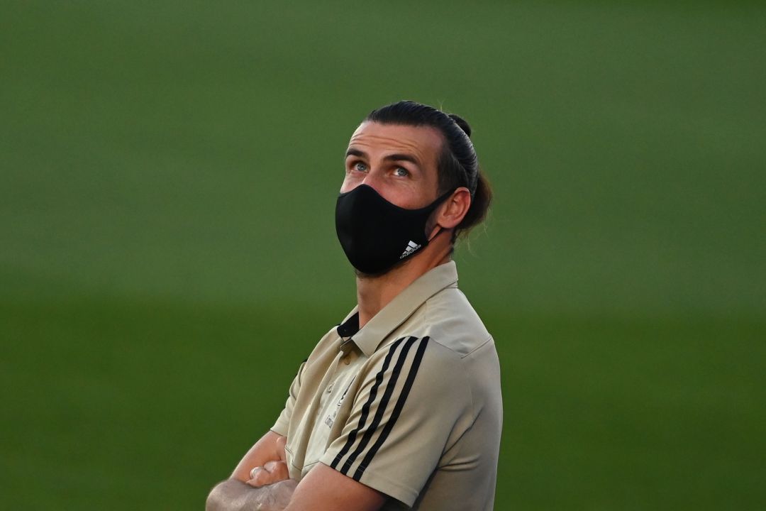 Bale, durante un partido contra el Getafe. Bale, durante un partido contra el Getafe.