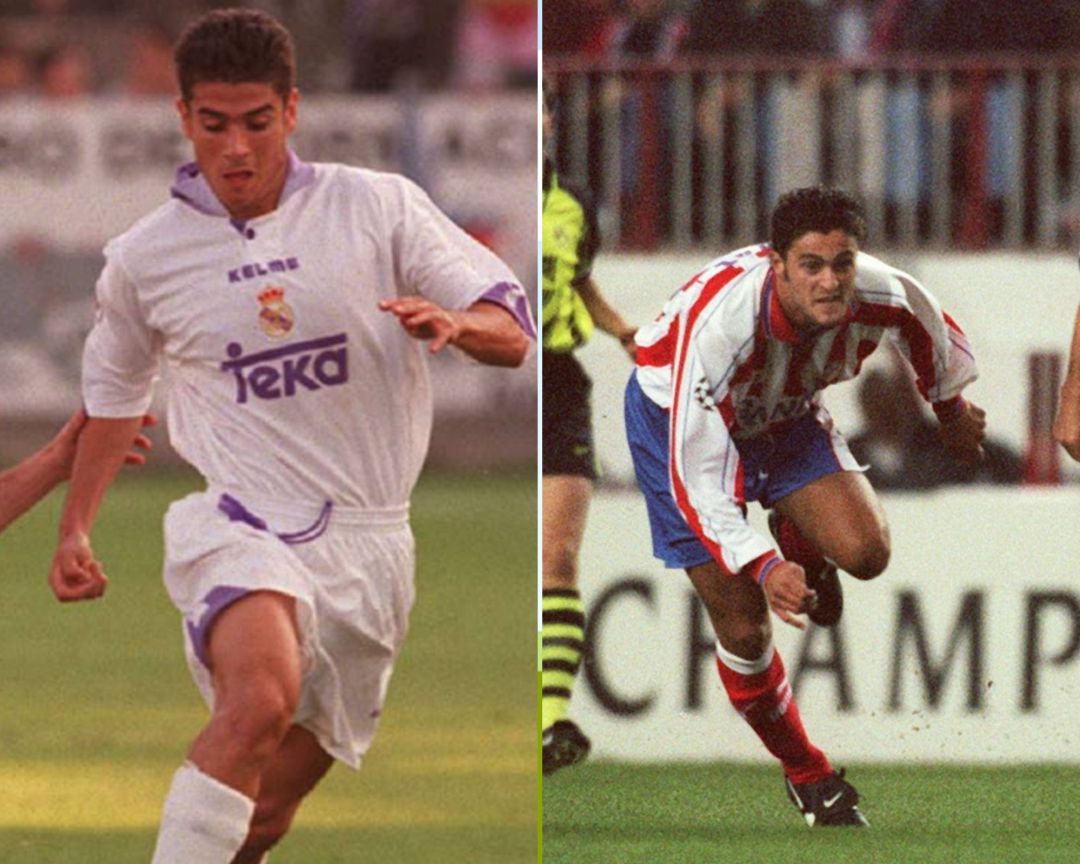 Álvaro y Kiko durante su etapa de futbolistas Álvaro y Kiko durante su etapa de futbolistas