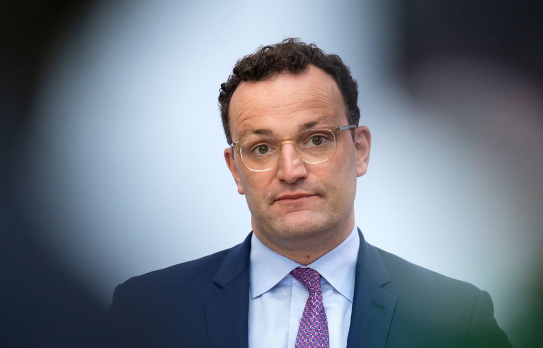 Jens Spahn, ministro de Sanidad de Alemania, en una comparecencia en Berlín Jens Spahn, ministro de Sanidad de Alemania, en una comparecencia en Berlín