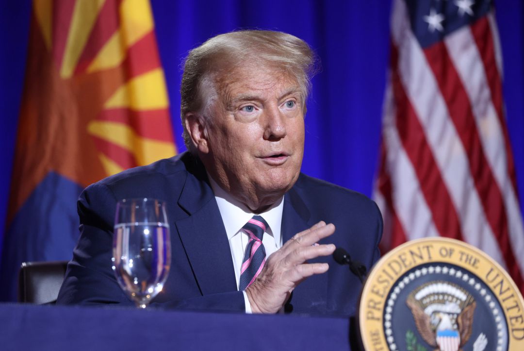 El presidente de Estados Unidos, Donald Trump El presidente de Estados Unidos, Donald Trump