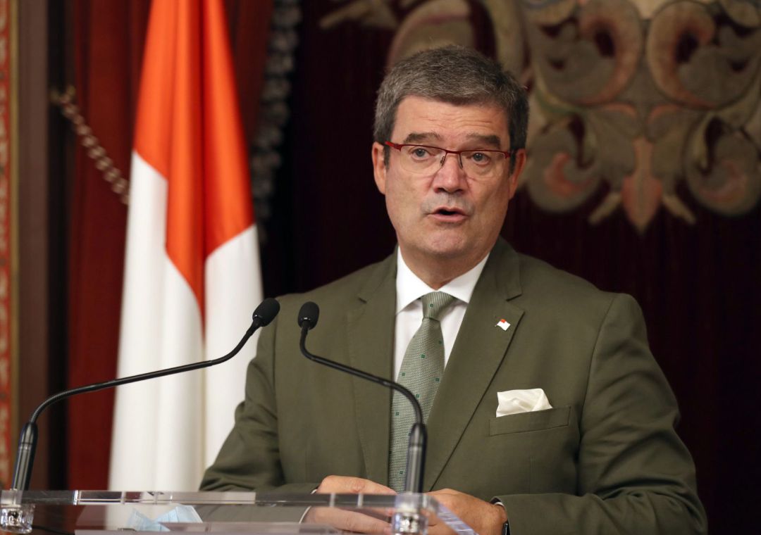 El alcalde de Bilbao, Juan Mari Aburto. El alcalde de Bilbao, Juan Mari Aburto.
