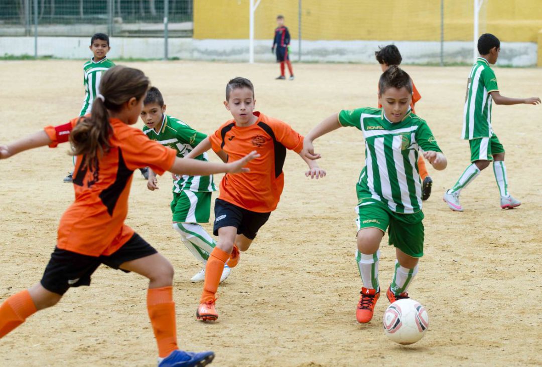 Imagen de archivo de un partido de la liga local Imagen de archivo de un partido de la liga local