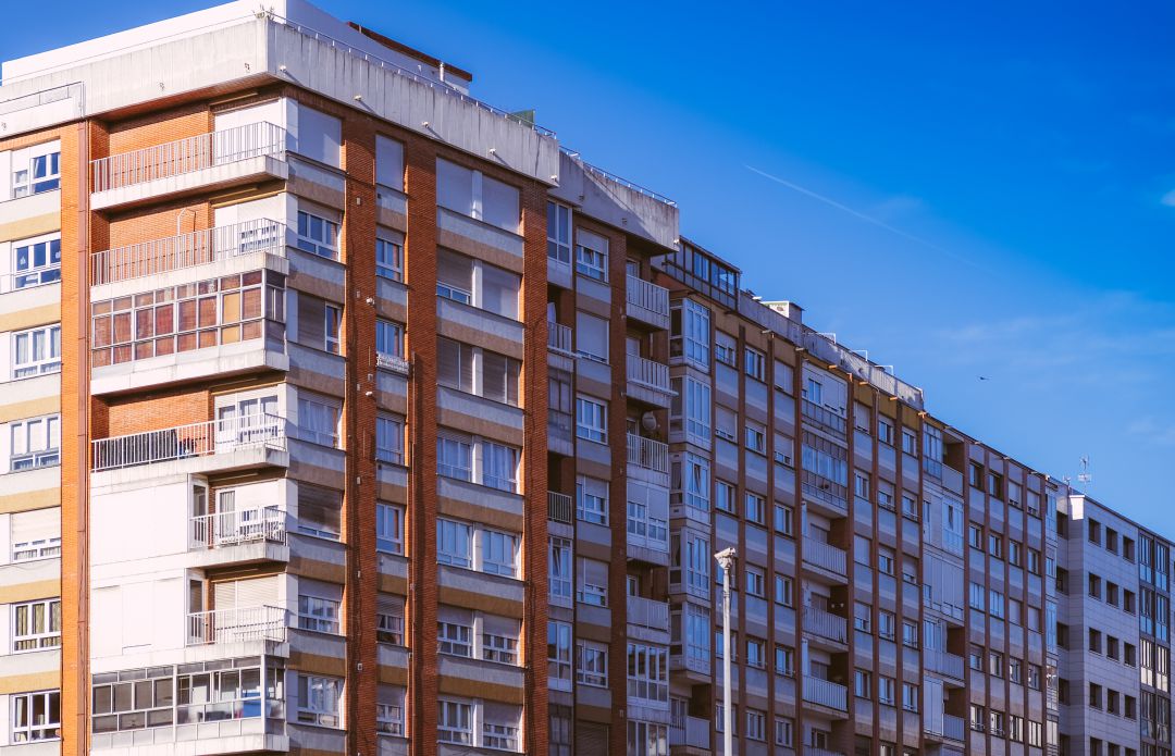 Imagen de una zona residencial Imagen de una zona residencial