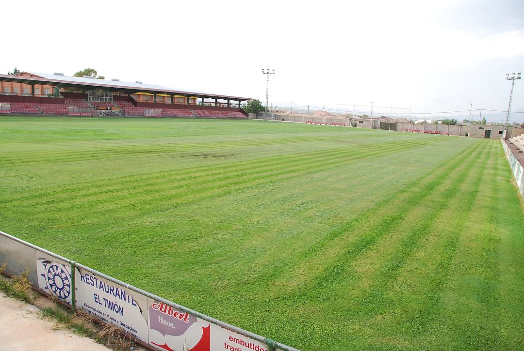 El estadio "Perfecto Rico Mira" de Pinoso permanecerá cerrado hasta nueva orden El estadio "Perfecto Rico Mira" de Pinoso permanecerá cerrado hasta nueva orden