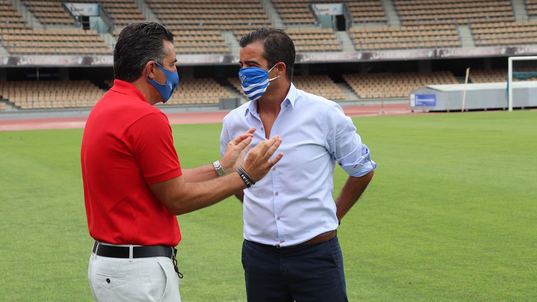 José Pçerez Herrera junto a Edu Villegas en Chapín José Pçerez Herrera junto a Edu Villegas en Chapín