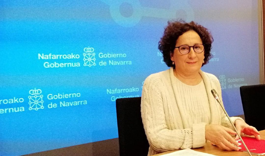 La consejera de Derechos Sociales del Gobierno foral, Mari Carmen Maeztu La consejera de Derechos Sociales del Gobierno foral, Mari Carmen Maeztu