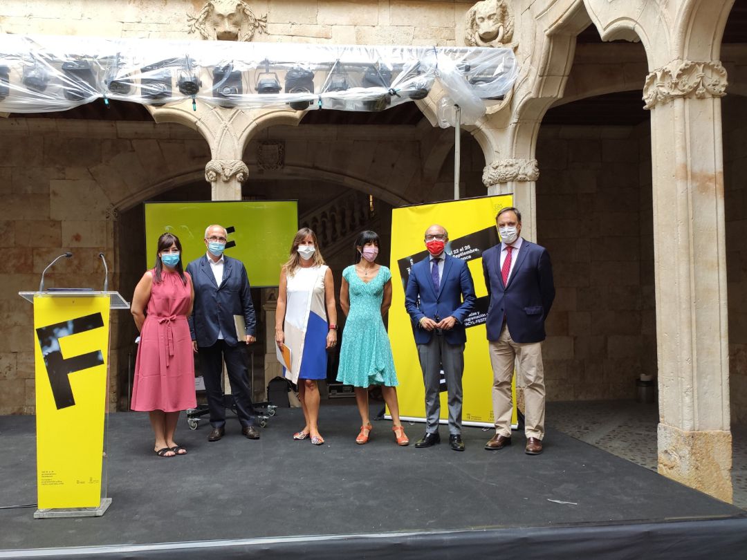 Las autoridades presentaron el Festival de las Artes de Castilla y León en la Casa de las Conchas. Las autoridades presentaron el Festival de las Artes de Castilla y León en la Casa de las Conchas.