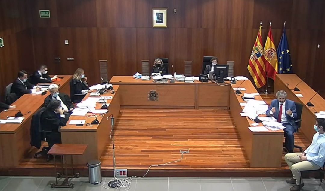 La repetición del juicio de los tirantes se está desarrollando en la Audiencia Provincial de Zaragoza La repetición del juicio de los tirantes se está desarrollando en la Audiencia Provincial de Zaragoza