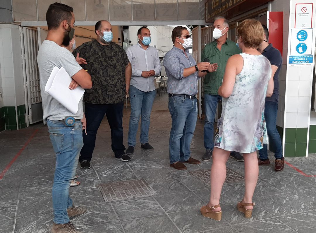 Importantes inversiones para mejorar la Plaza de Abastos de Andújar. Importantes inversiones para mejorar la Plaza de Abastos de Andújar.