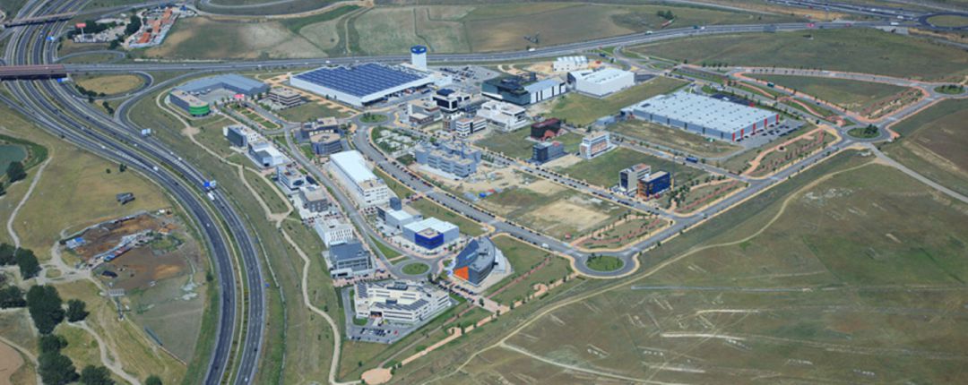 Imagen aérea de Legatec. Imagen aérea de Legatec.