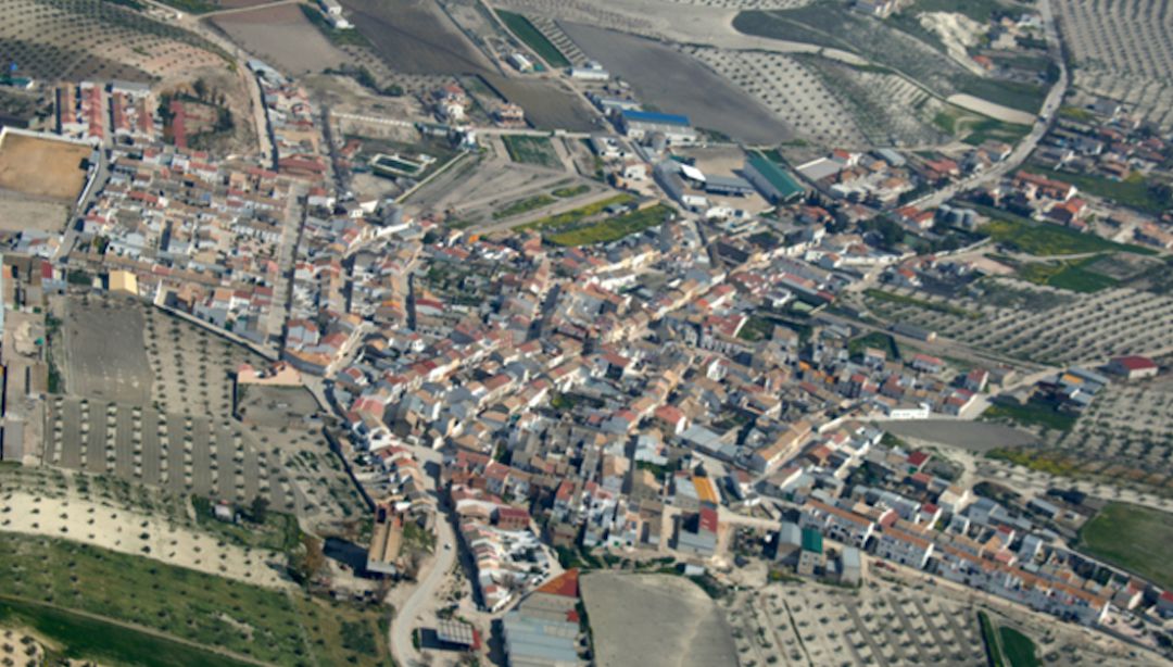 Vista aérea de Fuerte del Rey. Vista aérea de Fuerte del Rey.