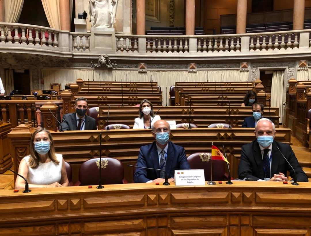 Celso Delgado en la Asamblea de la República en Lisboa Celso Delgado en la Asamblea de la República en Lisboa