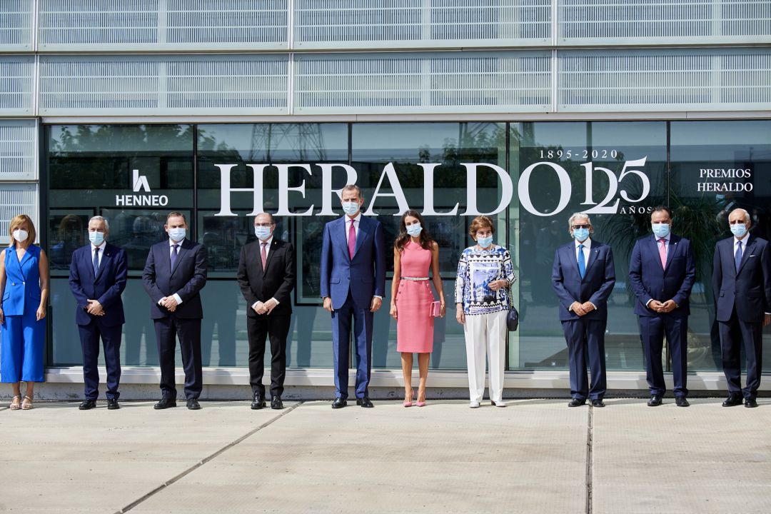 Felipe VI preside el 125 aniversario de Heraldo de Aragón Felipe VI preside el 125 aniversario de Heraldo de Aragón