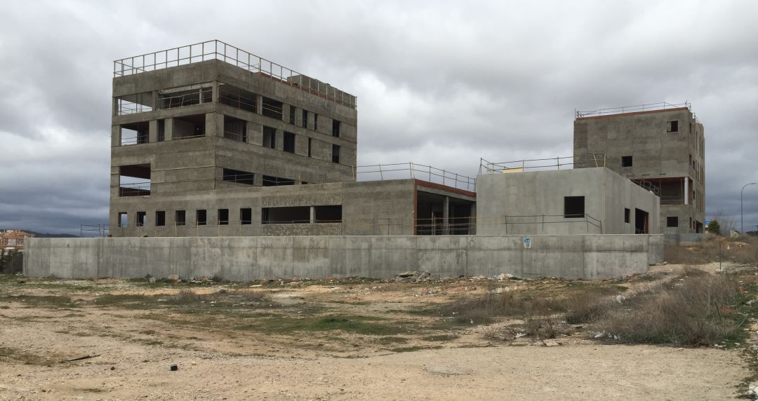 Los edificios de la futura Comisaría, en una imagen de archivo Los edificios de la futura Comisaría, en una imagen de archivo