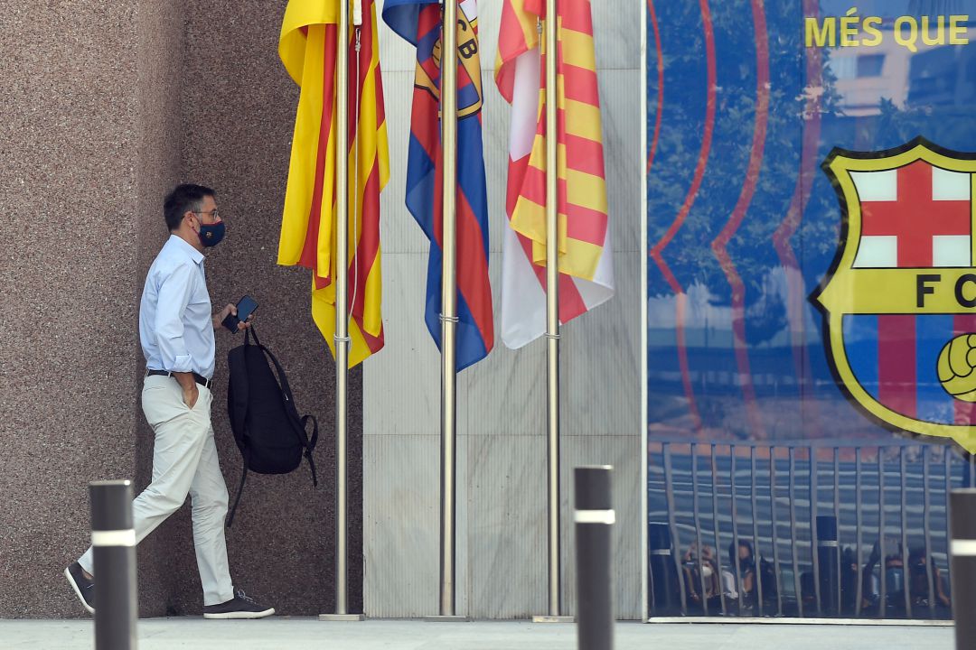 Bartomeu acude a la junta directiva extraordinaria del Barcelona del pasado 17 de agosto Bartomeu acude a la junta directiva extraordinaria del Barcelona del pasado 17 de agosto