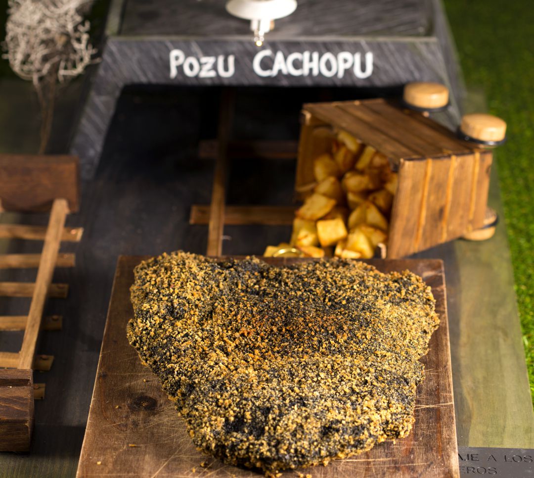 Este es el espectacular aspecto del 'Pozu Cachopo' Este es el espectacular aspecto del 'Pozu Cachopo'