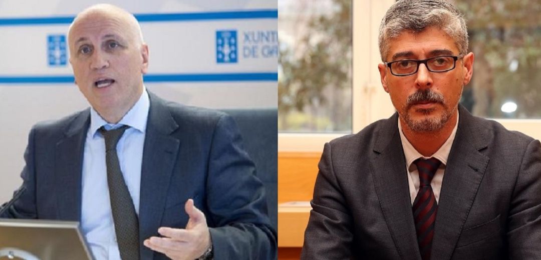Antonio Fernández-Campa, exgerente del Sergas, e Ildefonso de la Campa, exdirector xeral de Maiores. Antonio Fernández-Campa, exgerente del Sergas, e Ildefonso de la Campa, exdirector xeral de Maiores.