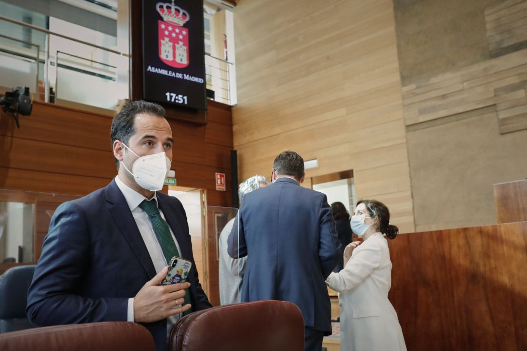 El vicepresidente de la Comunidad de Madrid, Ignacio Aguado El vicepresidente de la Comunidad de Madrid, Ignacio Aguado
