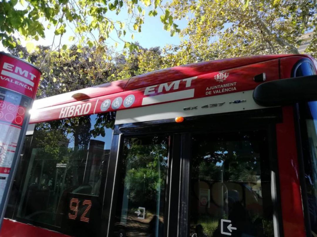 Autobús de la EMT de València (Archivo) Autobús de la EMT de València (Archivo)