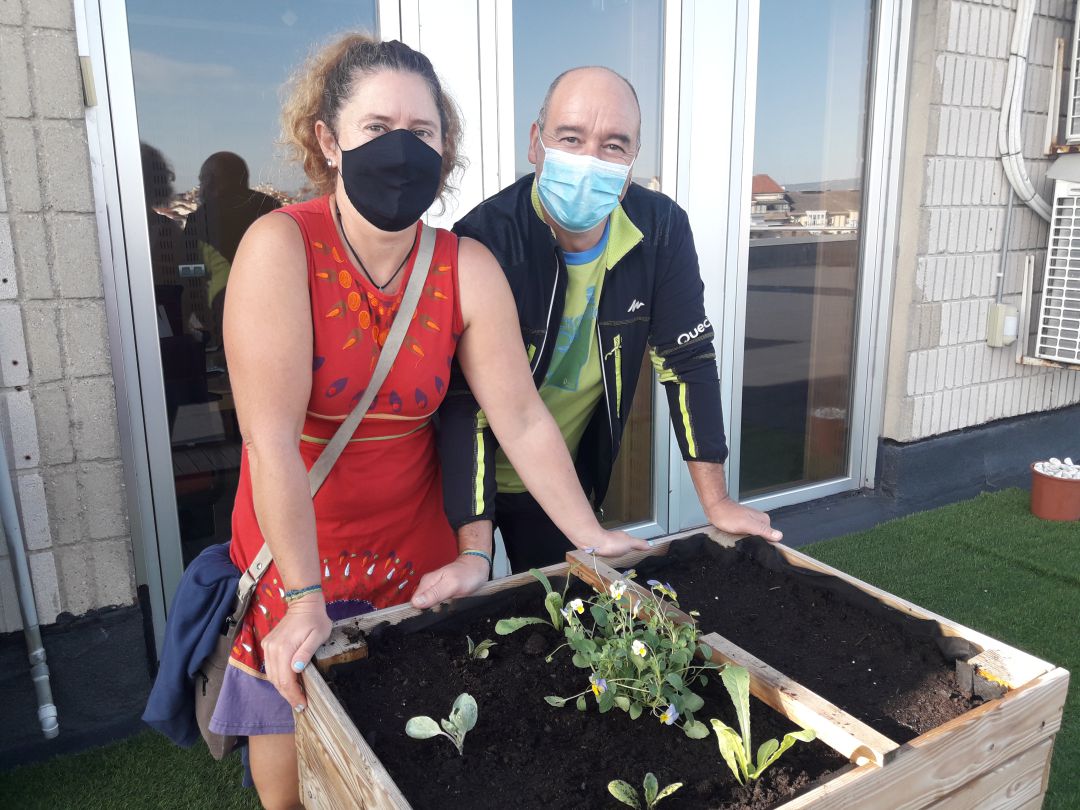 Amaia e Iñaki vuelven a la huerta de SER Vitoria Amaia e Iñaki vuelven a la huerta de SER Vitoria