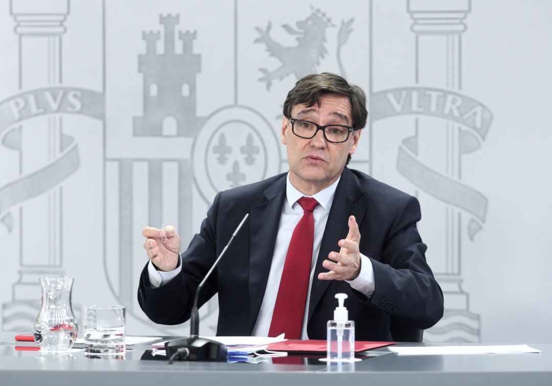 El ministro de Sanidad, Salvador Illa. El ministro de Sanidad, Salvador Illa.