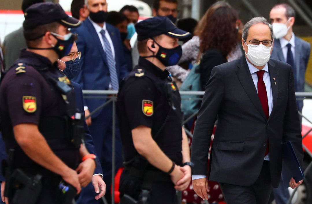 Quim Torra lllega al Supremo este jueves 17 de septiembre. Quim Torra lllega al Supremo este jueves 17 de septiembre.