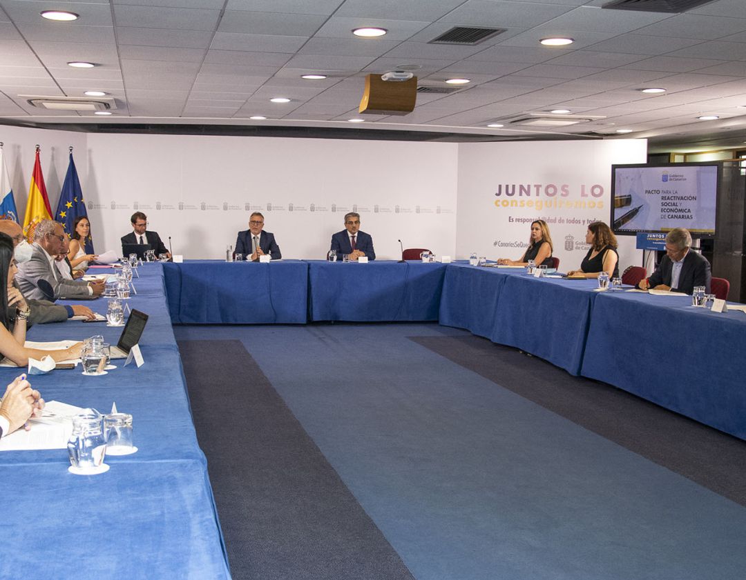 Pacto de Reactivación Social y Económica de Canarias Pacto de Reactivación Social y Económica de Canarias