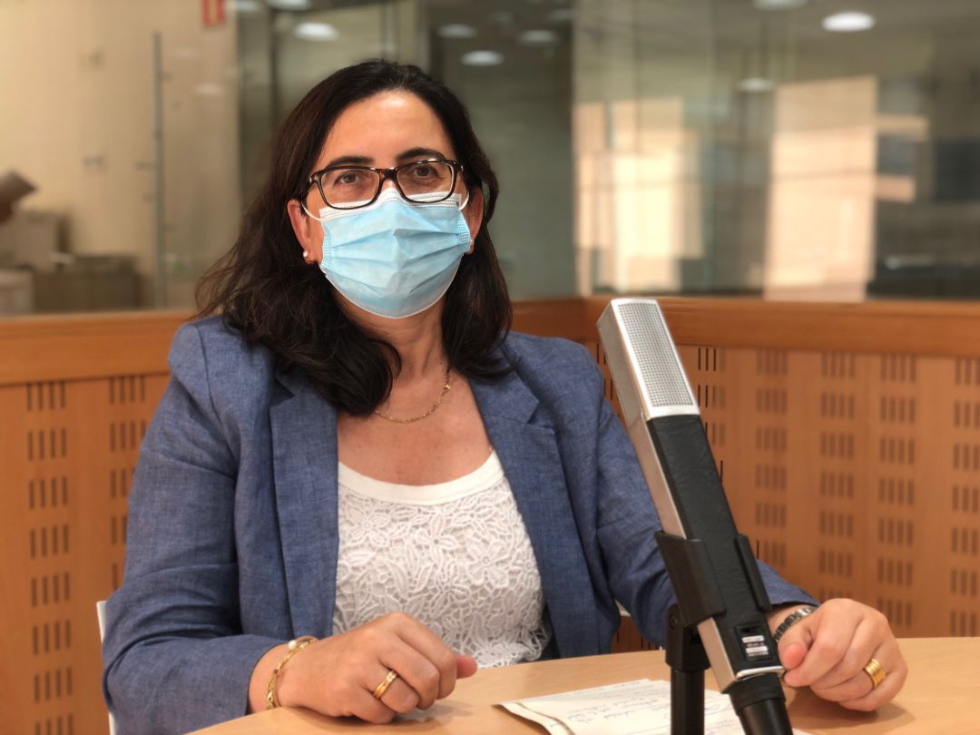 La psicòloga Susana Mantas a l'estudi 1 La psicòloga Susana Mantas a l'estudi 1