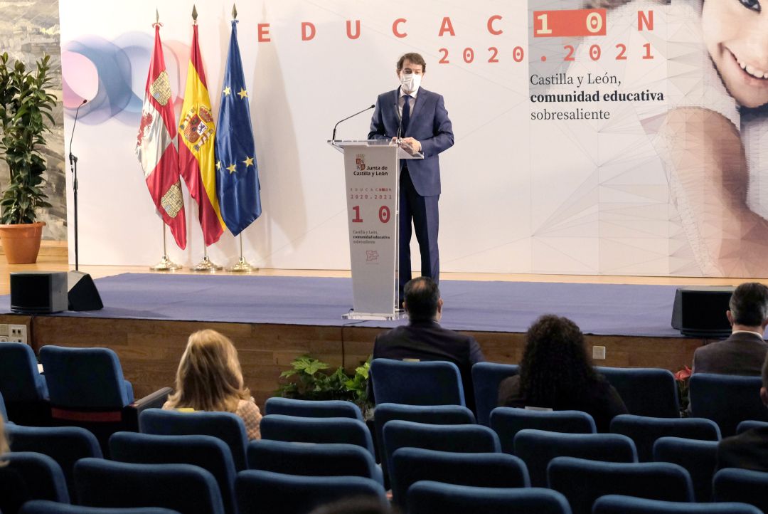 El presidente Mañueco ha inaugurado el curso en León El presidente Mañueco ha inaugurado el curso en León