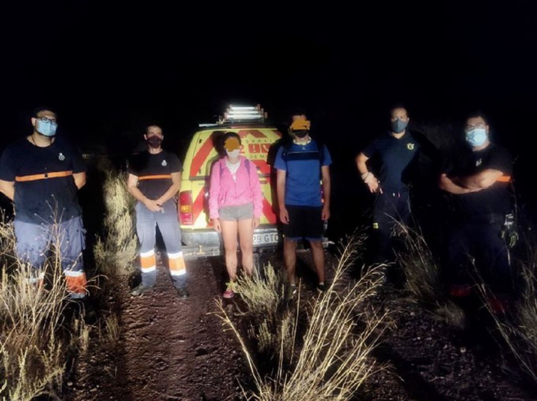 Localizan a dos senderistas perdidos en la zona del Cejo de los Enamorados Localizan a dos senderistas perdidos en la zona del Cejo de los Enamorados