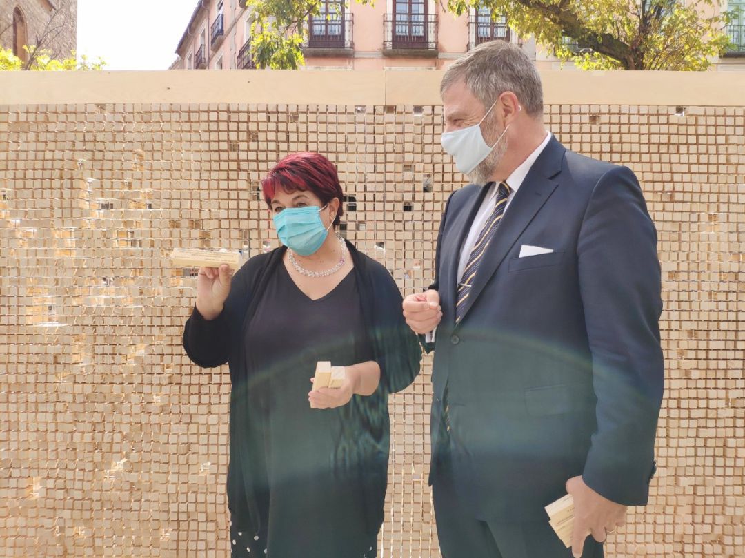 En la imagen la alcaldesa Clara Luquero y del embajador de Alemania Wolfgang Hermann Dold
En la imagen la alcaldesa Clara Luquero y del embajador de Alemania Wolfgang Hermann Dold