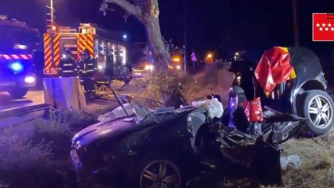 Accidente ocurrido el pasado 24 de agosto en Móstoles Accidente ocurrido el pasado 24 de agosto en Móstoles