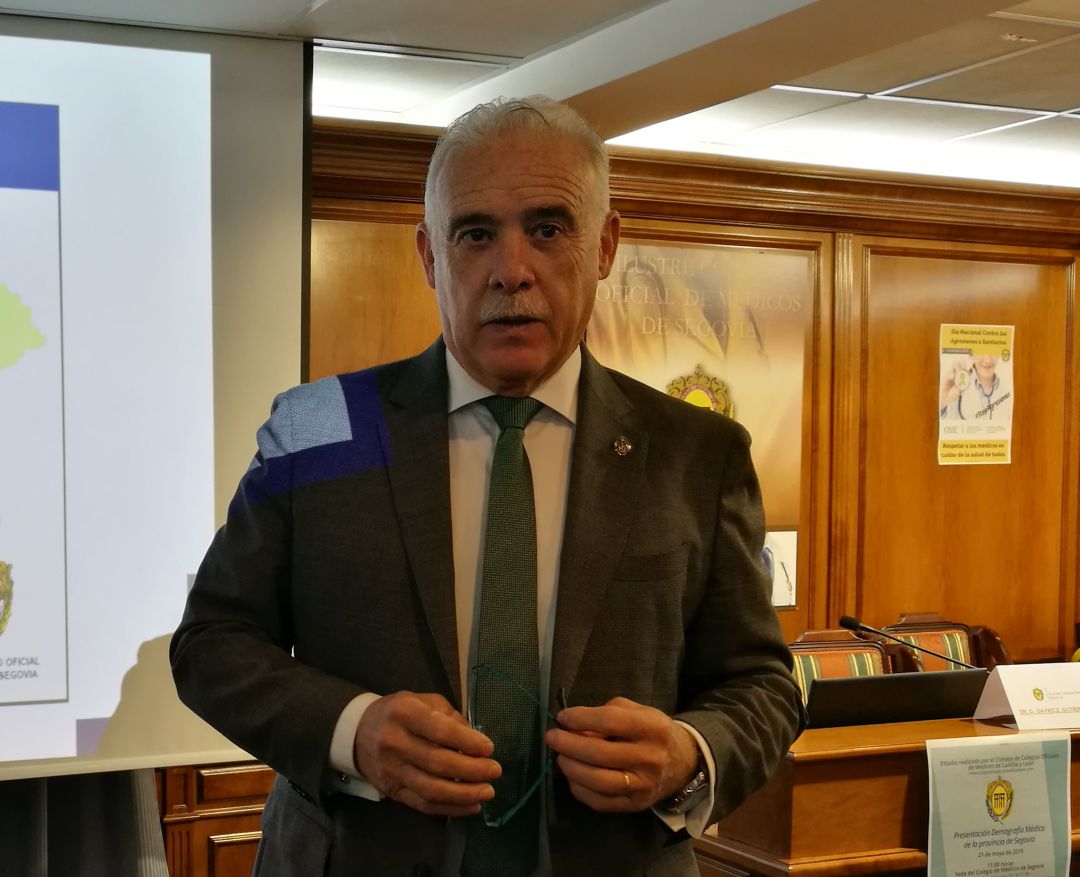 Enrique Guilabert, presidente del Colegio Oficial de Médicos de Segovia Enrique Guilabert, presidente del Colegio Oficial de Médicos de Segovia