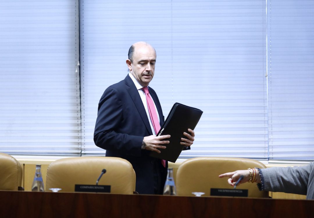 Manuel Lamela comparece en la Asamblea de Madrid en una foto de archivo. Manuel Lamela comparece en la Asamblea de Madrid en una foto de archivo.