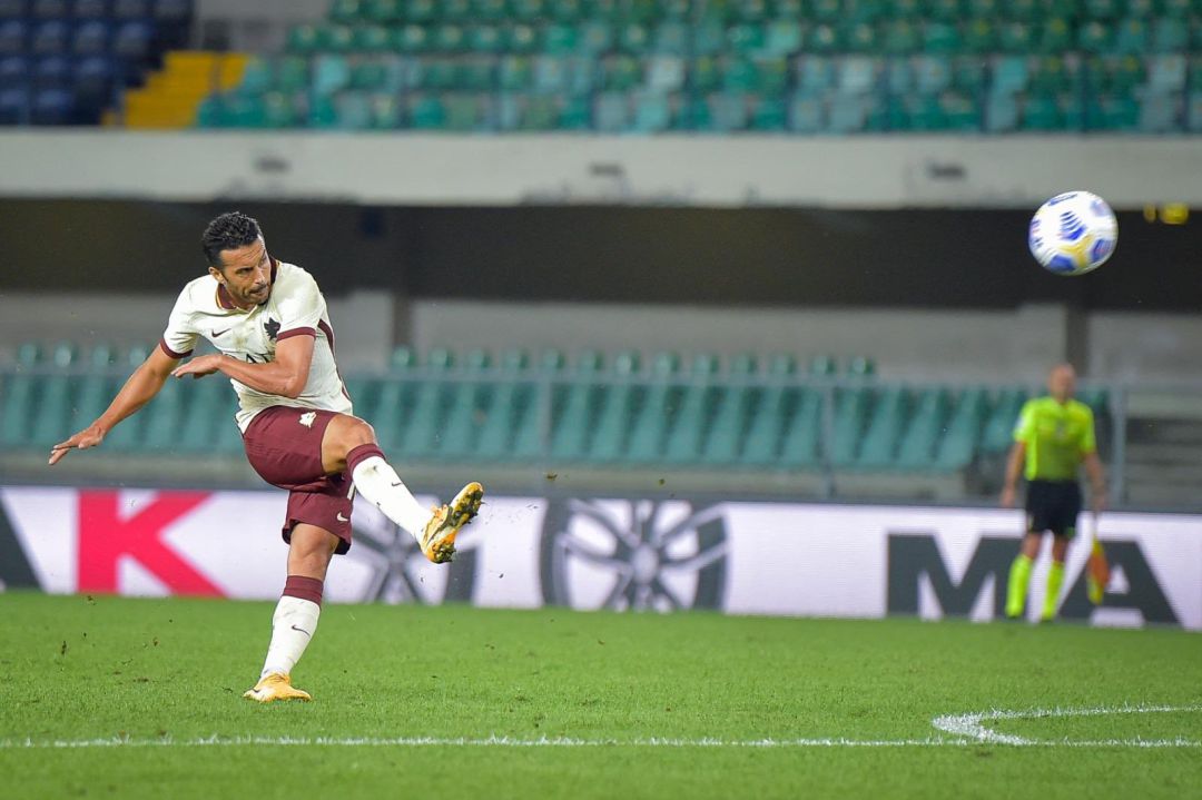 Pedro, en su estreno a puerta cerrada en la Serie A. Pedro, en su estreno a puerta cerrada en la Serie A.