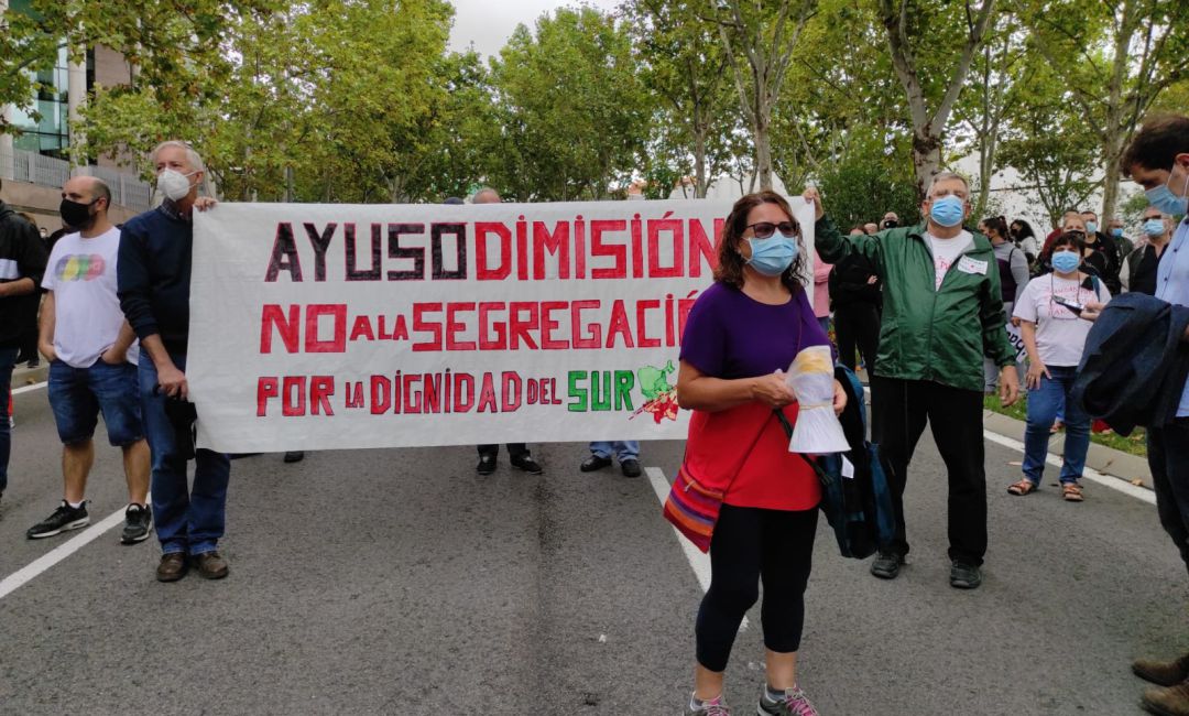 Los distritos del sur se movilizan en contra de las restricciones impuestas. Los distritos del sur se movilizan en contra de las restricciones impuestas.