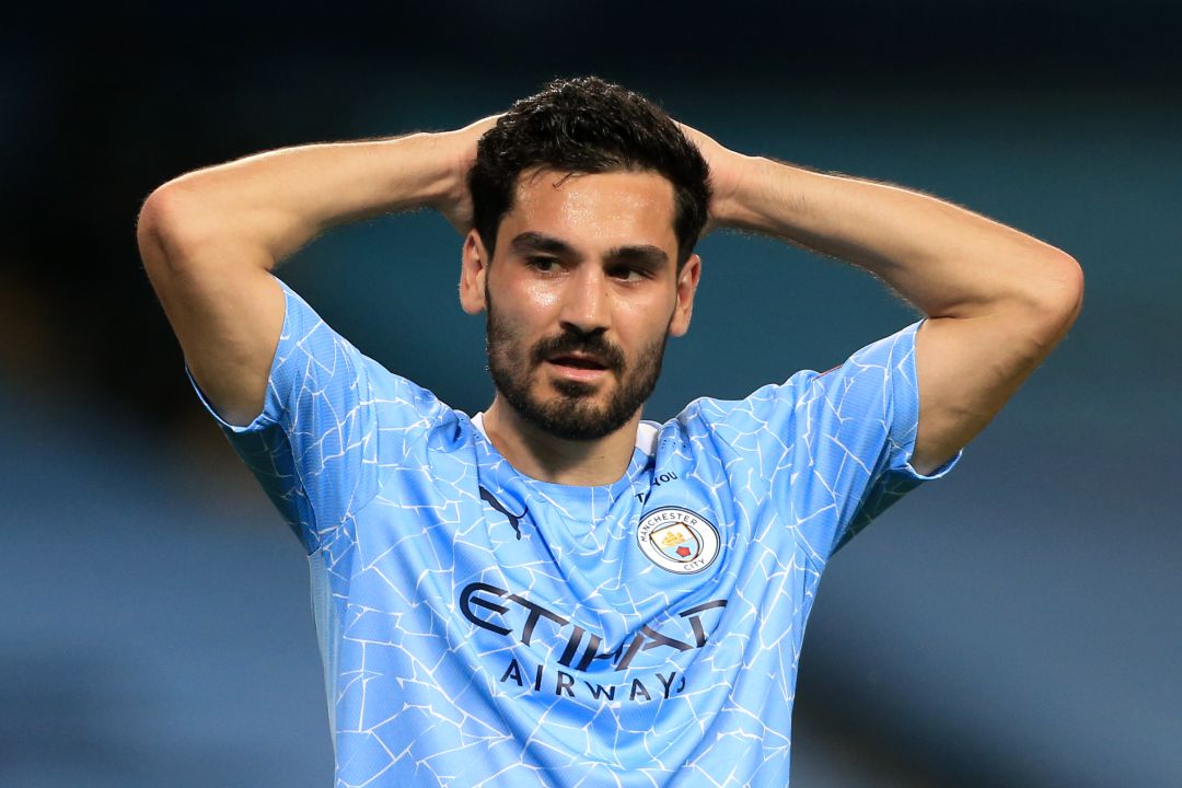 Gündogan con la camiseta del Manchester City Gündogan con la camiseta del Manchester City