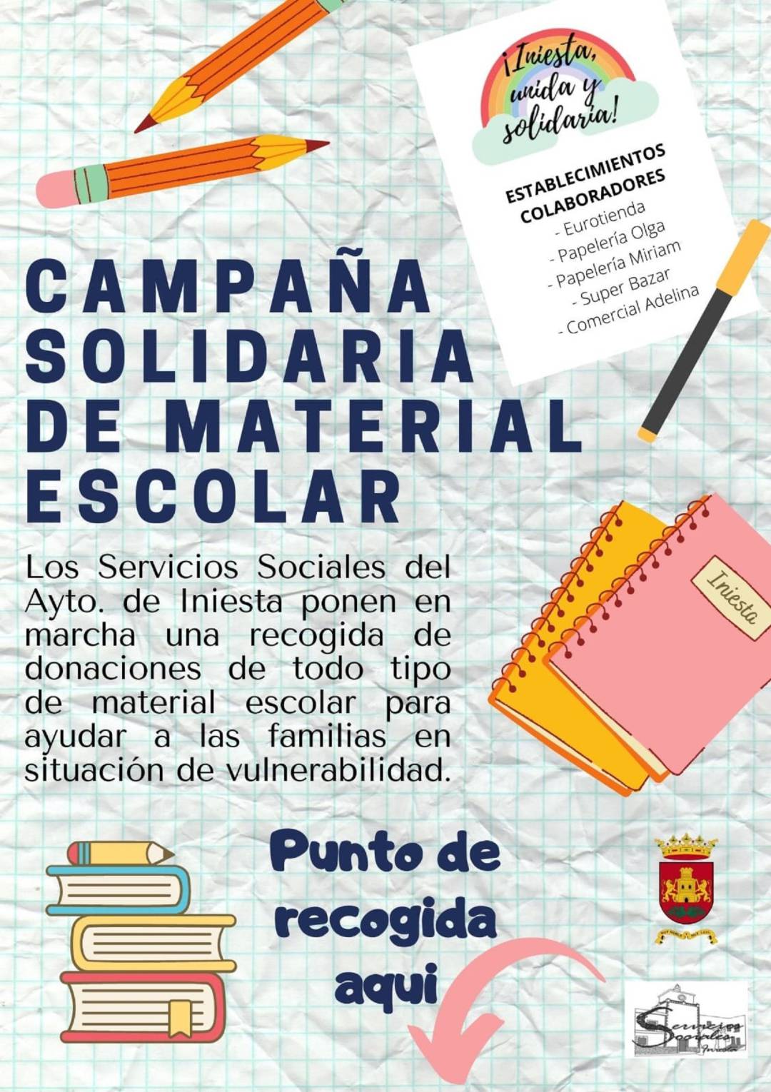 Campaña de recogida de material escolar Campaña de recogida de material escolar