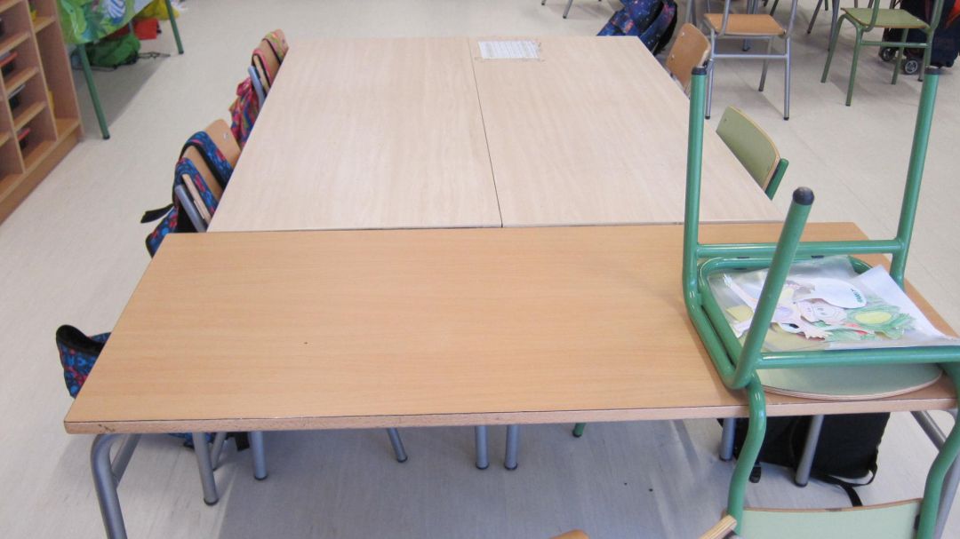 Imagen de un aula de un colegio de Infantil y Primaria. Imagen de un aula de un colegio de Infantil y Primaria.