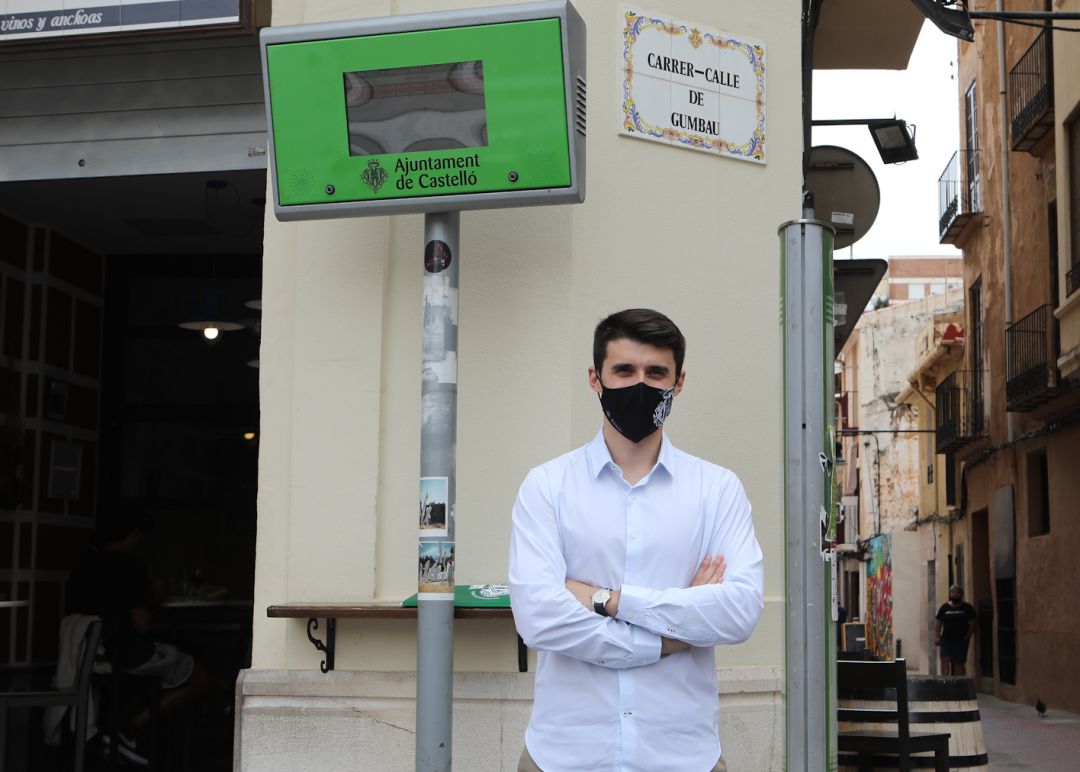 El concejal de Movilidad de Castelló, Jorge Ribes El concejal de Movilidad de Castelló, Jorge Ribes
