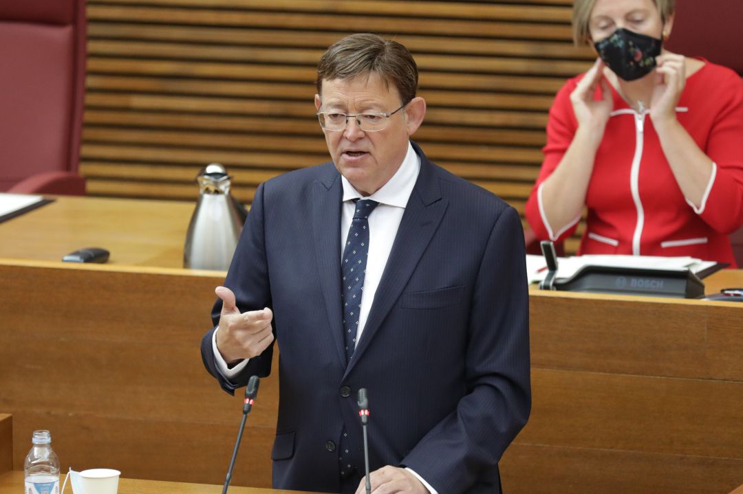 El president de la Generalitat, Ximo Puig El president de la Generalitat, Ximo Puig